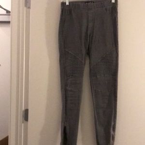 Charcoal Motocross Jegging